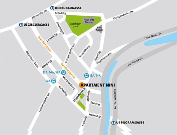 Apartment Nini Wien Eksteriør bilde